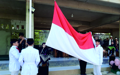 Memperingati Semangat Kemerdekaan RI Ke-78 di Pesantren Modern Kulni